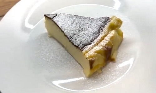 Baskický spálený cheesecake