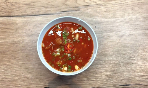 Chilli polévka s luštěninami