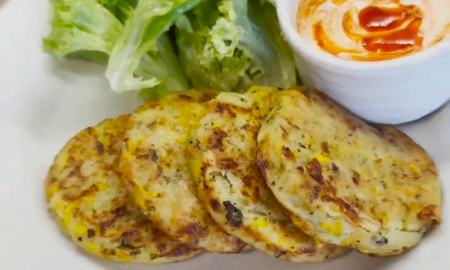 Cukeťáky - cuketové bramboráky na sádle