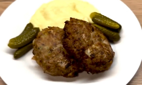 Kapustové karbanátky s mletým masem