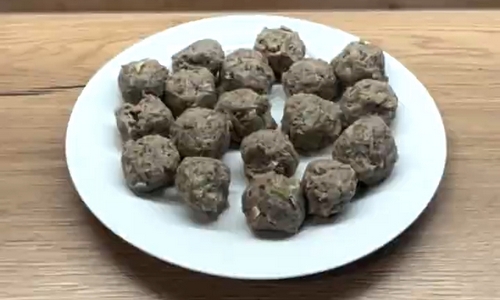 Masové knedlíčky do polévky