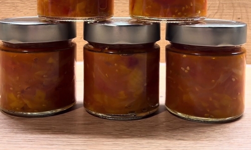 Recept na domácí lečo zavařené do sklenic