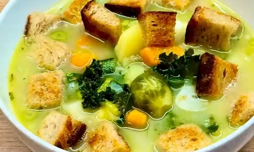 Rychlá zeleninová polévka