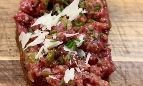 Tatarák z wagyu svíčkové