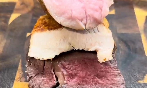 Tři druhy masa metodou sous vide