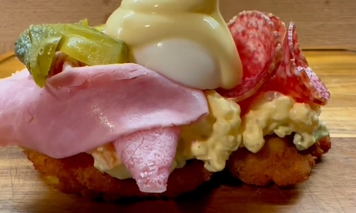 Chlebíček na řízku