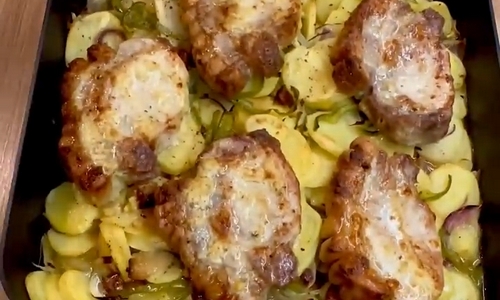 Živáňská pečeně z jednoho pekáče