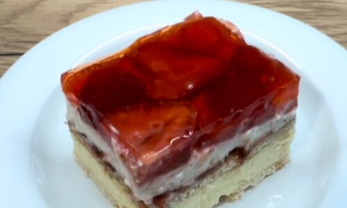 Jahodový řez podle Café Na Výsluní