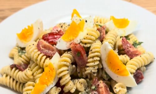 Těstovinový salát - letní verze