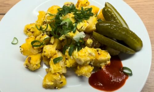 Knedlíky s vejci v lhůdkové verzi