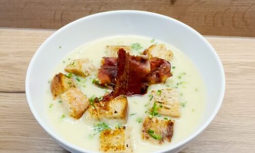 Krémová česnečka