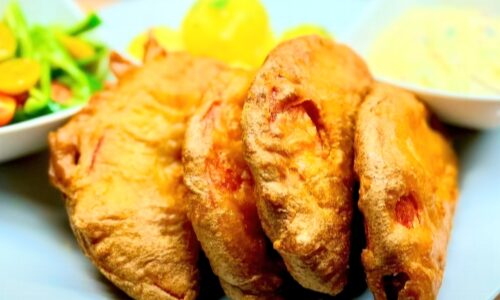 Studentský řízek v pivním těstíčku