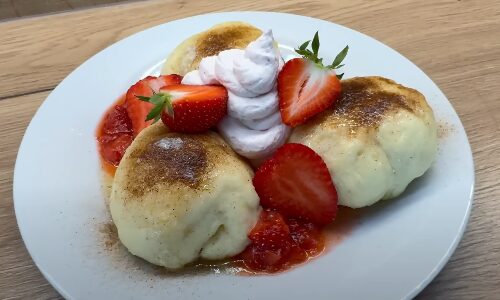 Kynuté jahodové knedlíky jako od babičky