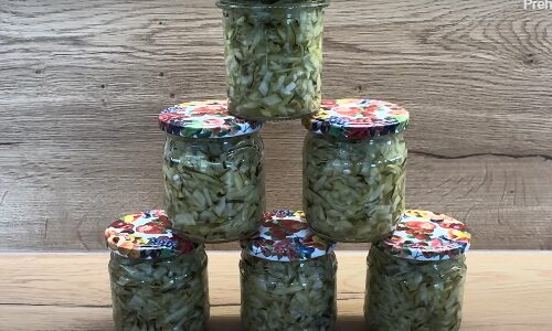 Nejlepší způsob jak zpracovat přerostlé cukety na zimu